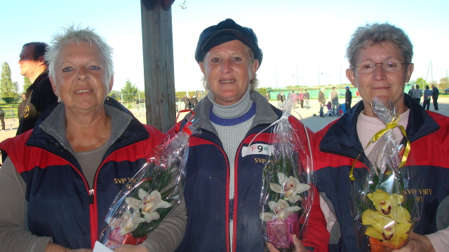 Marie-Pierre, Annie et Josette