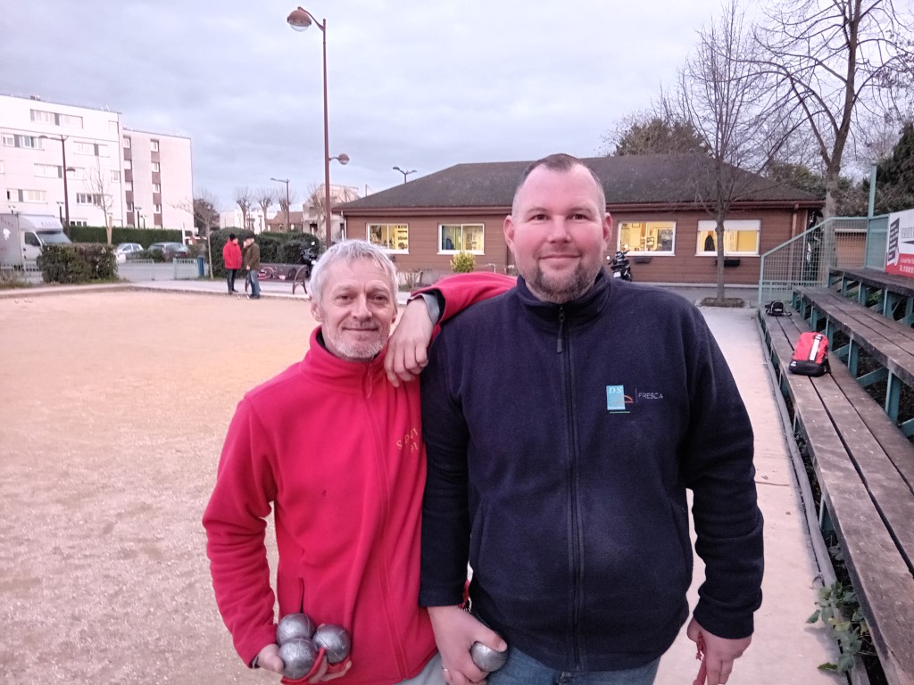 Richard (1er) et Guillaumre (2ème) ont été "à la bagarre" jusqu'au bout