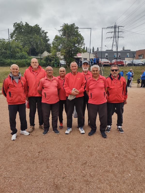 L'équipe SVCP 1 : Gilles, Didier, Mourad, Patrick, Jean-Luc, Michel, Éric et William