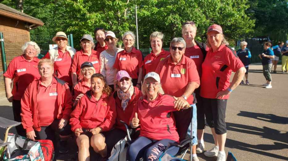 Les participantes SVCP à la Journée des Féminines, manque Valérie Santo