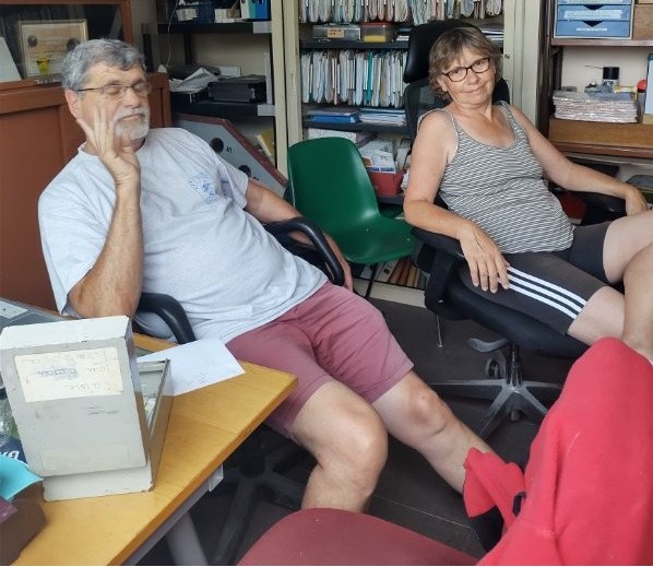 René Gardet assiste sereinement son épouse Isabelle à la tenue du concoucrs