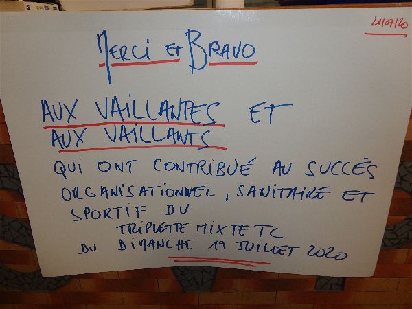 Triplette Mixte TC 19.07.2020 Triplette Mixte TC 19.07.2020