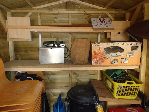 Étagère abri de jardin Étagère abri de jardin