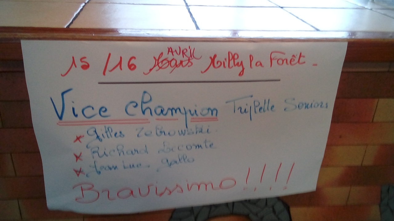 Chat Essonne Triplette Senior 2023 Chat Essonne Triplette Senior 2023