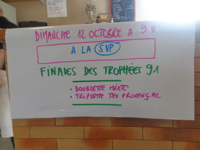 Finales Trophées 91 2014 Finales Trophées 91 2014