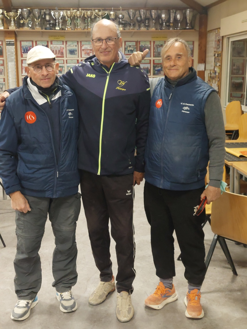 Triplette Vétéran mai 2025 Triplette Vétéran mai 2025