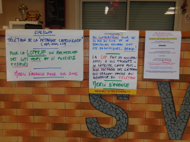 TÉLÉTHON 2014 TÉLÉTHON 2014