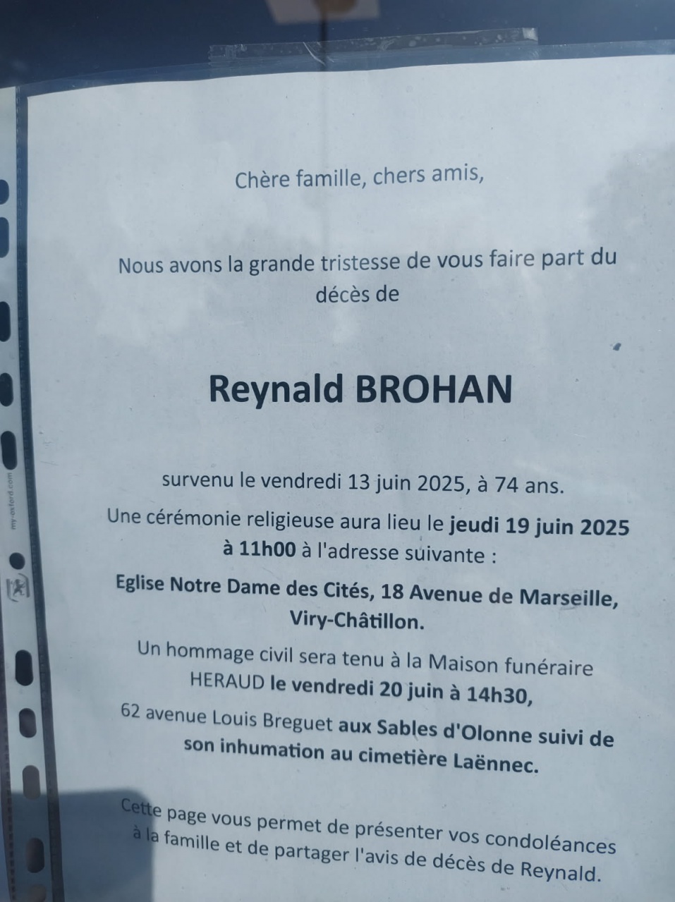 Reynald Brohan Reynald Brohan