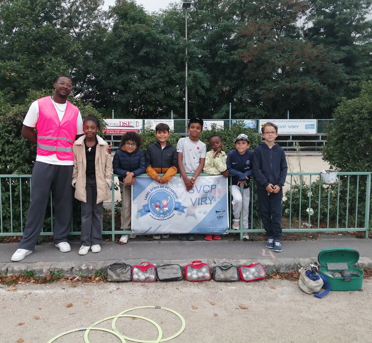 Animation pétanque pour le CLE D