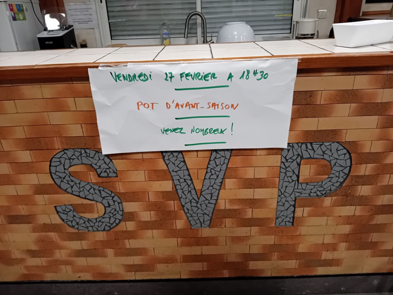 Pot d'avant saison 2026