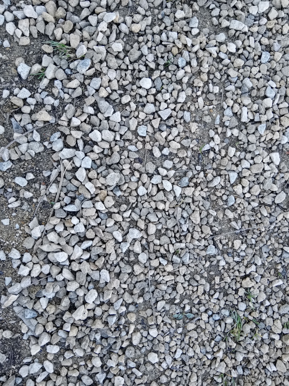 Du gravier sur les terrains Du gravier sur les terrains