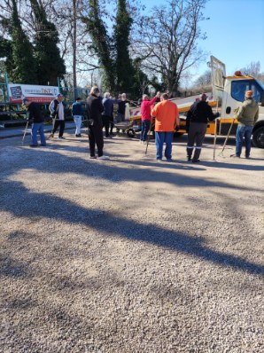 Du gravier sur les terrains Du gravier sur les terrains