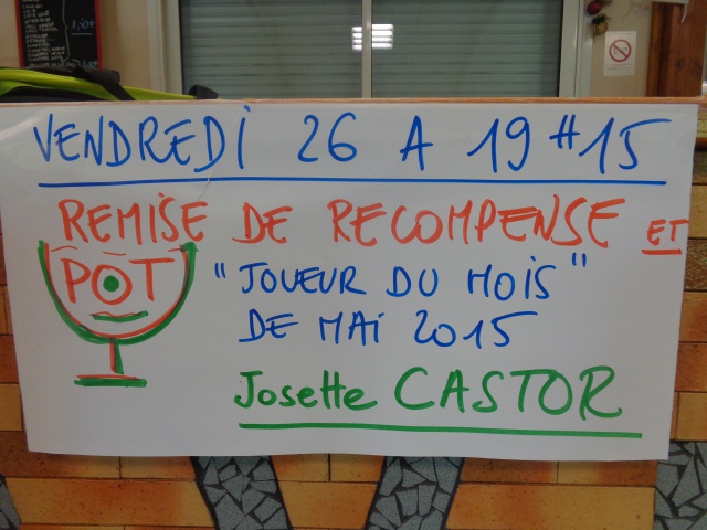 Joueur du Mois Joueur du Mois