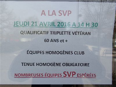 Qualif Tpl Vétéran Qualif Tpl Vétéran