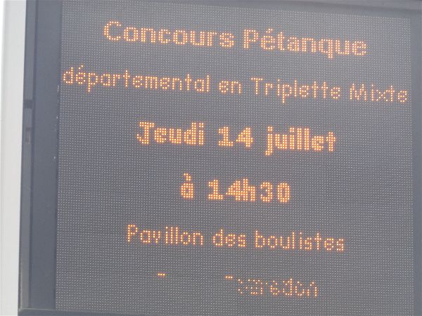 Triplette Mixte 2016 Triplette Mixte 2016