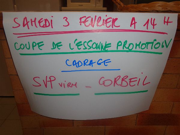 Coupe Essonne 2017/2018 Coupe Essonne 2017/2018