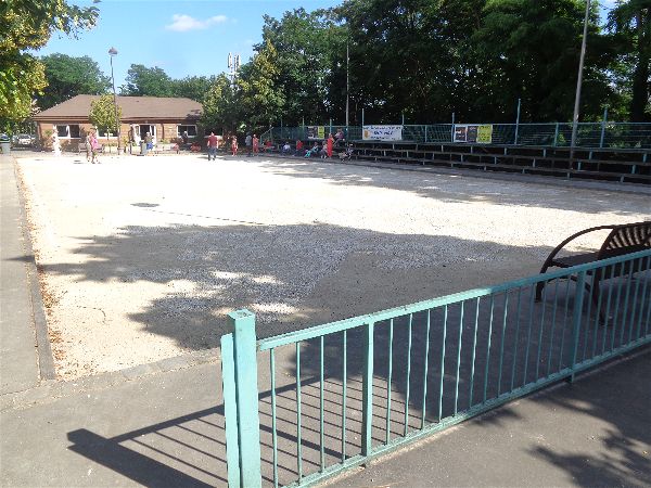 Boulodrome coté tribune Boulodrome coté tribune