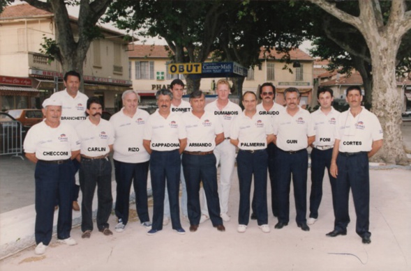 Les joueurs du C.A.S. en 1992 pas mal non ?