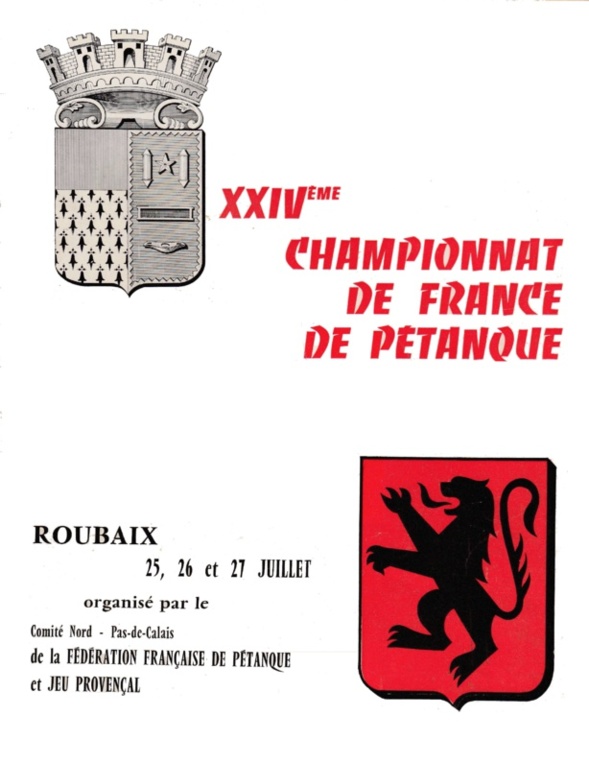 Tous les joueurs qualifiés au Championnat de France triplettes de 1946 à 2023.