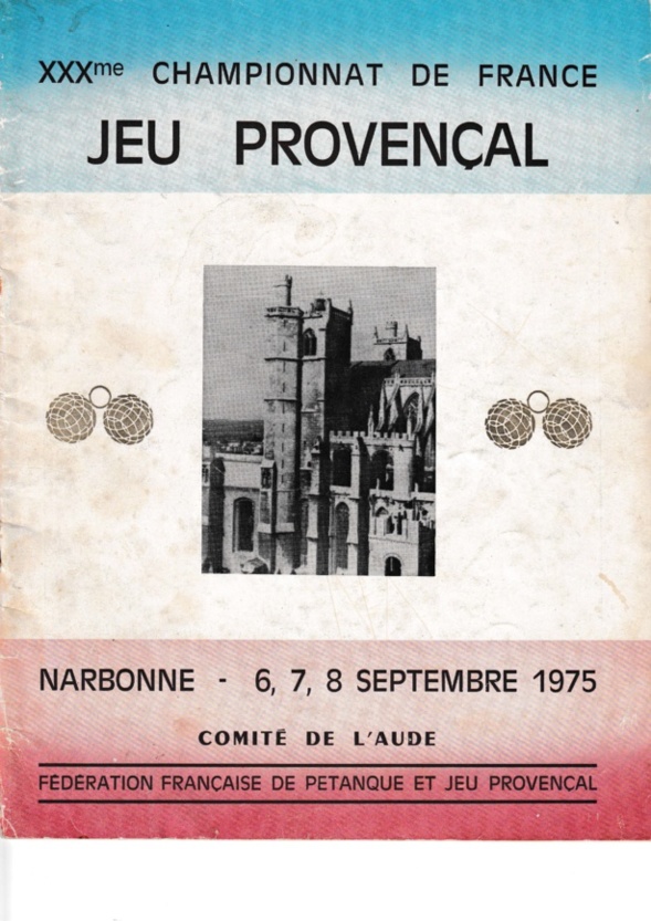 Tous les joueurs qualifiés au Championnat de France triplettes au Jeu Provençal de 1947 à 2022