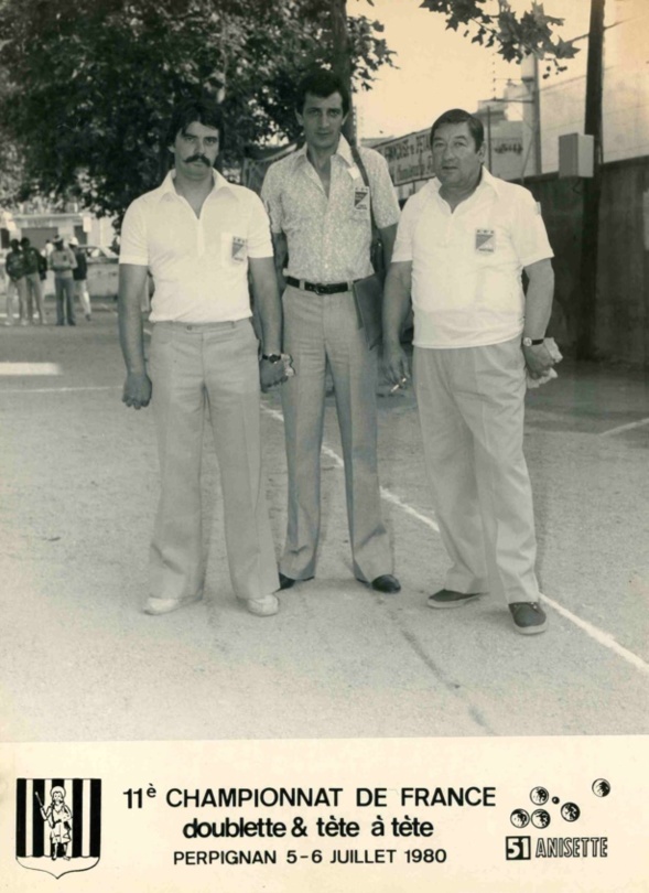 Tous les joueurs qualifiés au Championnat de France doublettes de 1970 à 2023