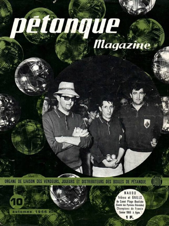 PETANQUE MAGAZINE OBUT DE 1960 à 2013