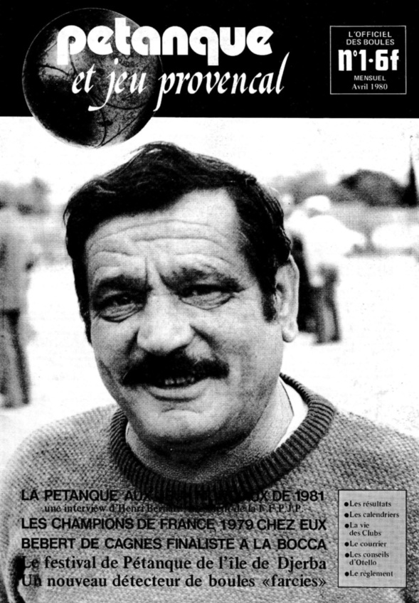 PETANQUE ET JEU PROVENCAL DE 1980 A 1982 PETANQUE ET JEU PROVENCAL DE 1980 A 1982