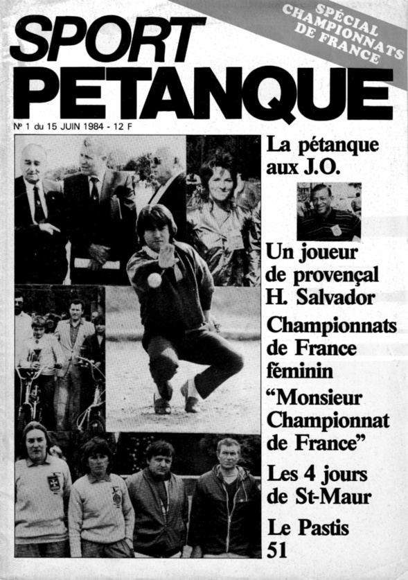 SPORT PETANQUE DE 1984 A 1988