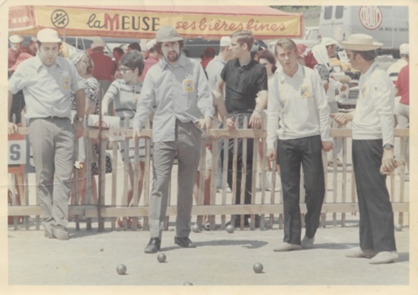 1973 Jeannot BOULOGNE et ZAROLLI au CDF triplettes à ANGERS