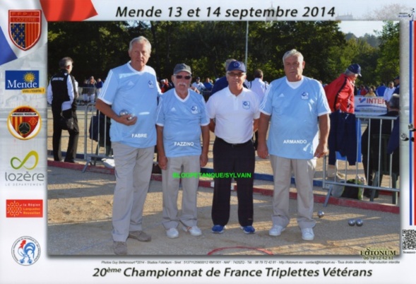 L'année 2014 à la Pétanque