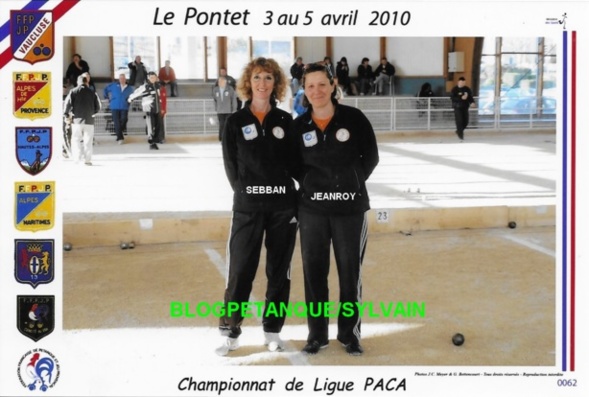 L'année 2010 à la Pétanque L'année 2010 à la Pétanque