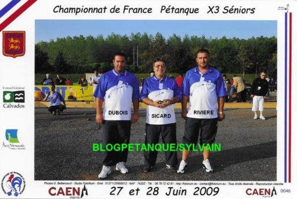  L'année 2009 à la Pétanque