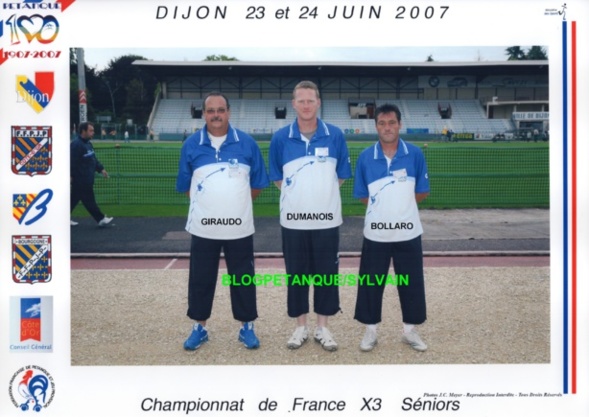 L'année 2007 à la Pétanque L'année 2007 à la Pétanque