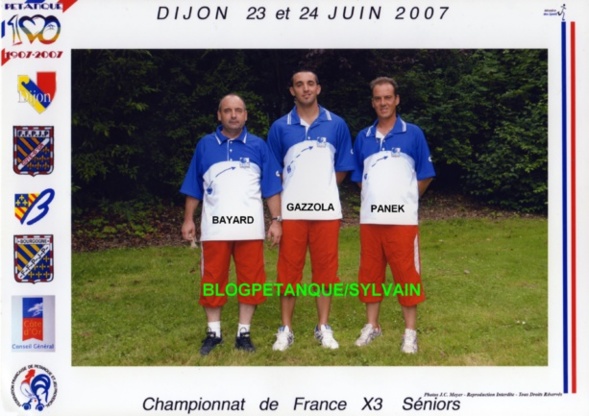 L'année 2007 à la Pétanque L'année 2007 à la Pétanque
