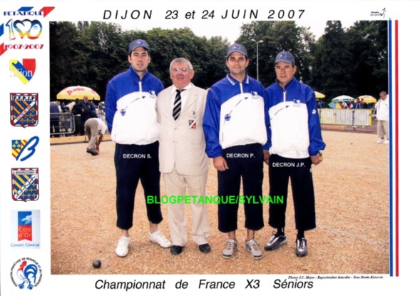 L'année 2007 à la Pétanque L'année 2007 à la Pétanque
