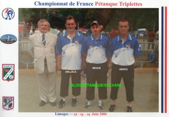 L'année 2006 à la Pétanque