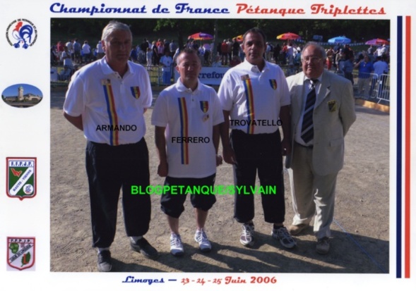 L'année 2006 à la Pétanque