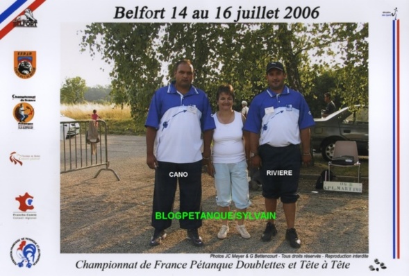 L'année 2006 à la Pétanque