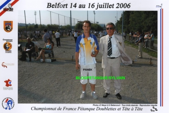 L'année 2006 à la Pétanque