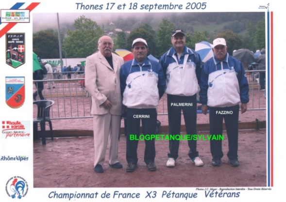 L'année 2005 à la Pétanque L'année 2005 à la Pétanque