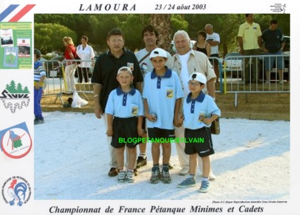 L'année 2003 à la Pétanque