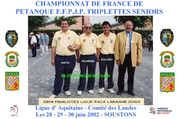 L'année 2002 à la Pétanque