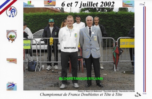 L'année 2002 à la Pétanque