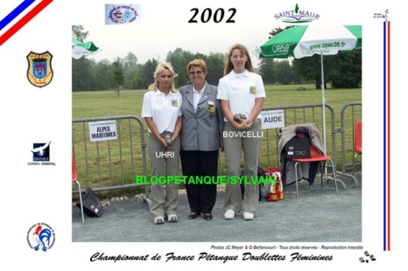 L'année 2002 à la Pétanque