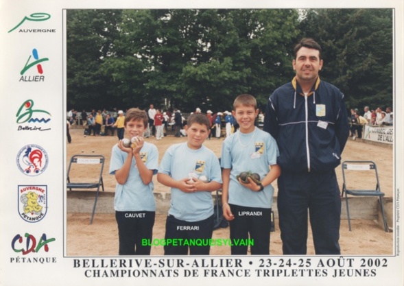 L'année 2002 à la Pétanque