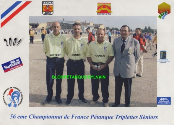 L'année 2001 à la Pétanque L'année 2001 à la Pétanque