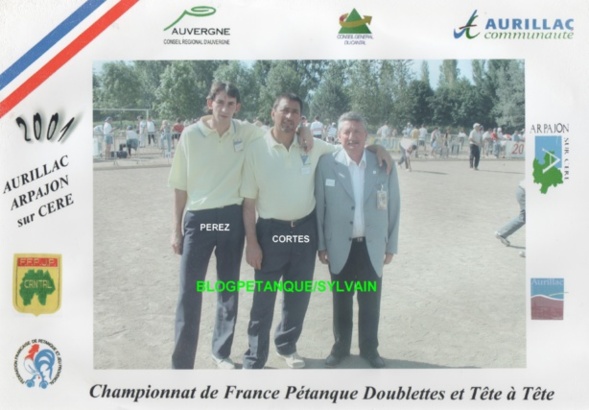 L'année 2001 à la Pétanque