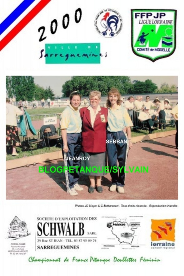 L'année 2000 à la Pétanque