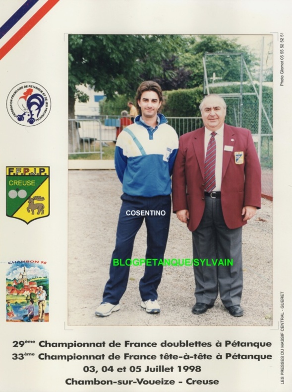 L'année 1998 à la Pétanque