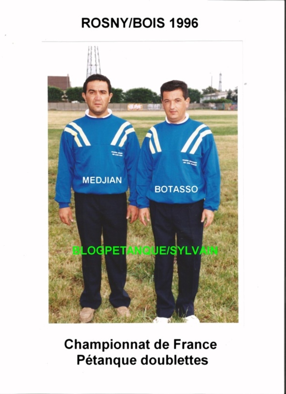 L'année 1996 à la Pétanque